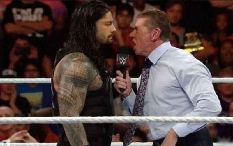 Vince McMahon Instructed Roman Reigns’ Name Not Be Spoken On WWE Television