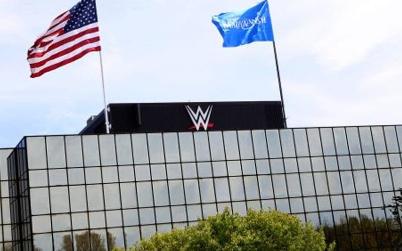 WWE Filming Content On Roof Of Titan Towers Headquarters