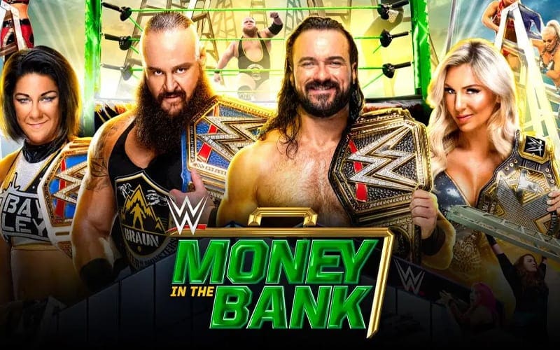 WWE Money In The Bank Card & Start Time
