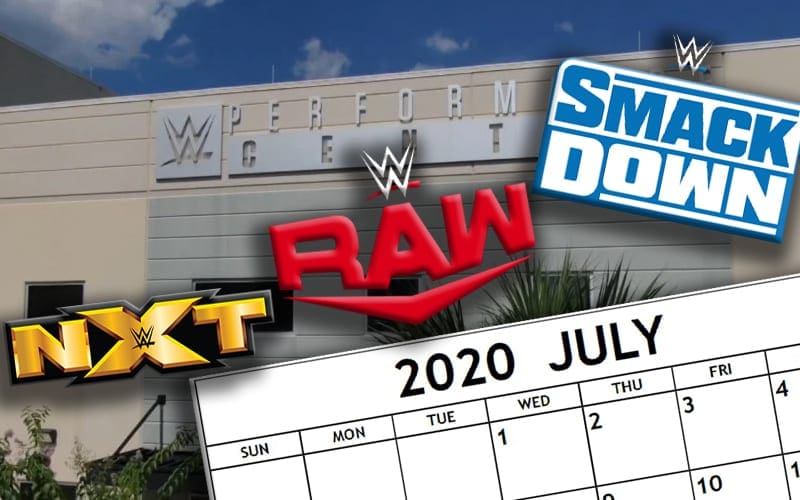 WWE’s Full Television Taping Schedule Up To July