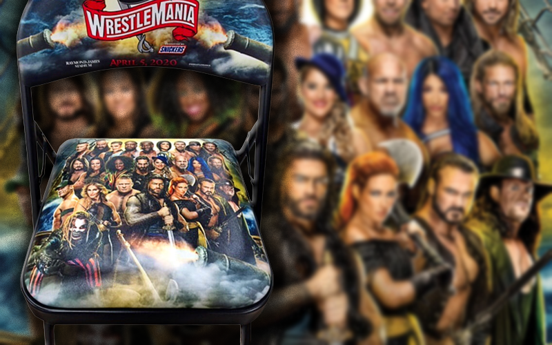 WWE Selling Official WrestleMania 36 Event Chairs