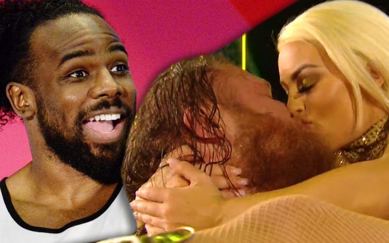 Xavier Woods Jokes About Otis & Mandy Rose WrestleMania Kiss During Coronavirus Pandemic