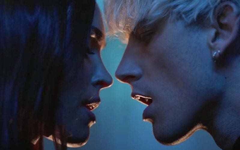 Megan Fox Teams up with MGK for “Bloody Valentine” Music Video