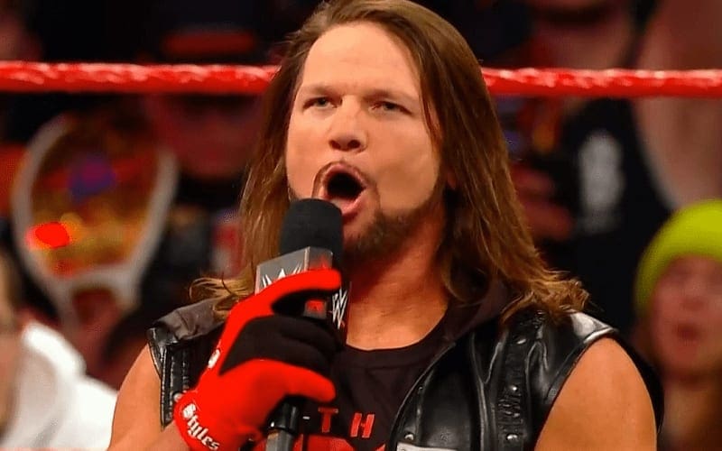 WWE Changed Up Plans For AJ Styles’ Return