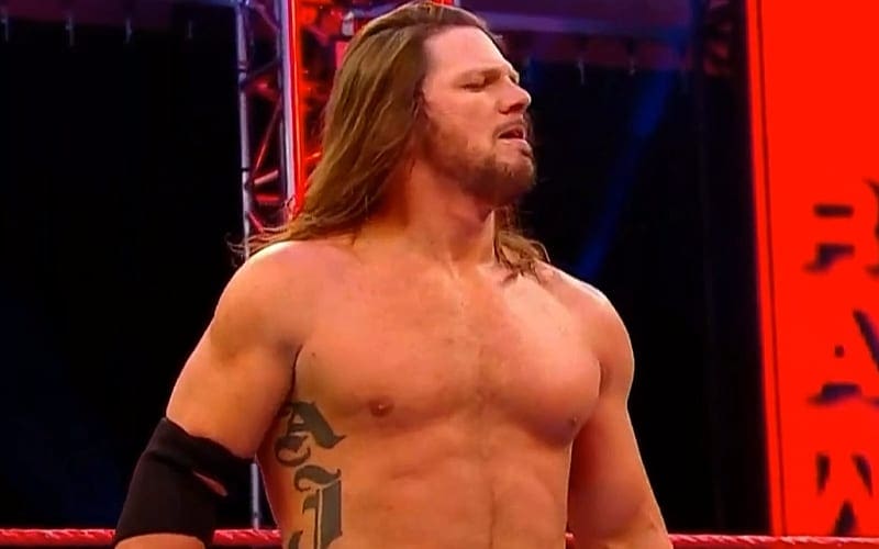 AJ Styles Reacts To WWE RAW Return
