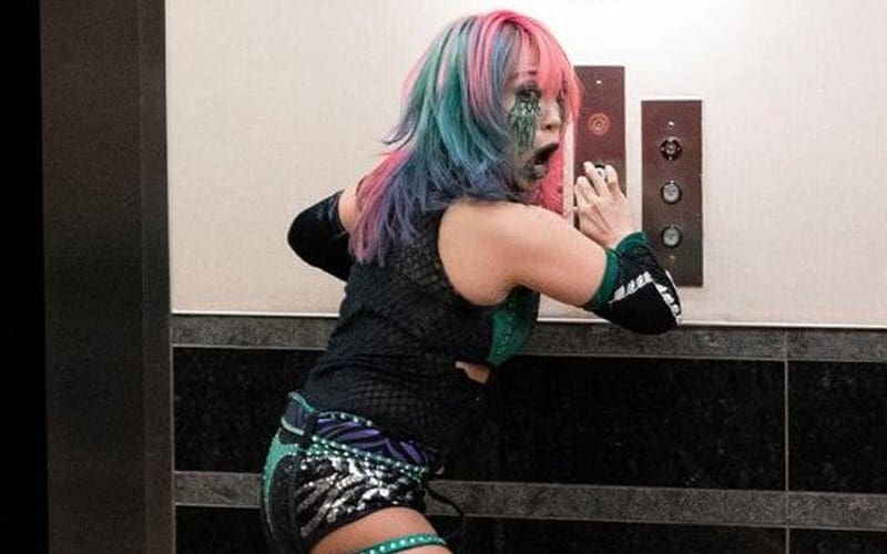 Asuka Makes Joke About Ridiculous WWE Money In The Bank Spot