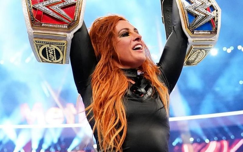WWE Makes Use Of Leftover WrestleMania 35 Ring Mat For Limited Edition Becky Lynch Merch