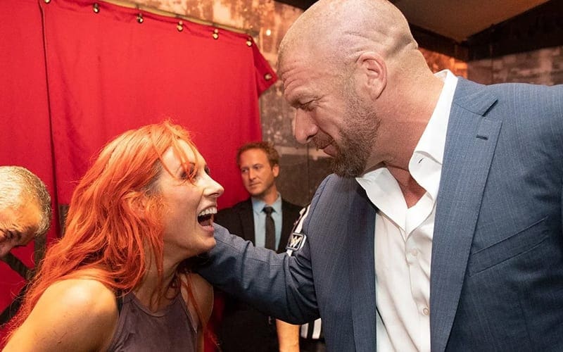 Triple H Congratulates Becky Lynch For Embarking On A New Journey