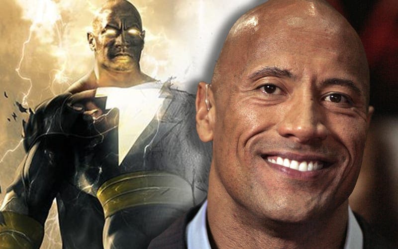 The Rock Reacts To Sketch Of Himself As Black Adam