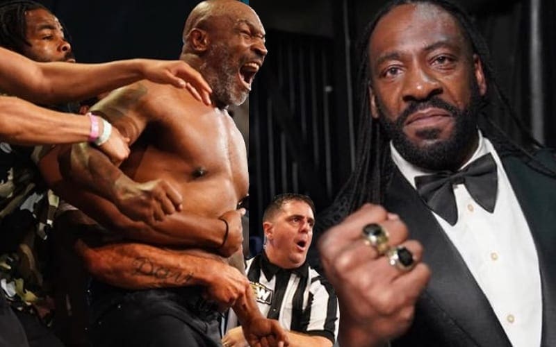 Booker T On Mike Tyson AEW Angle: ‘There’s A War Going On’