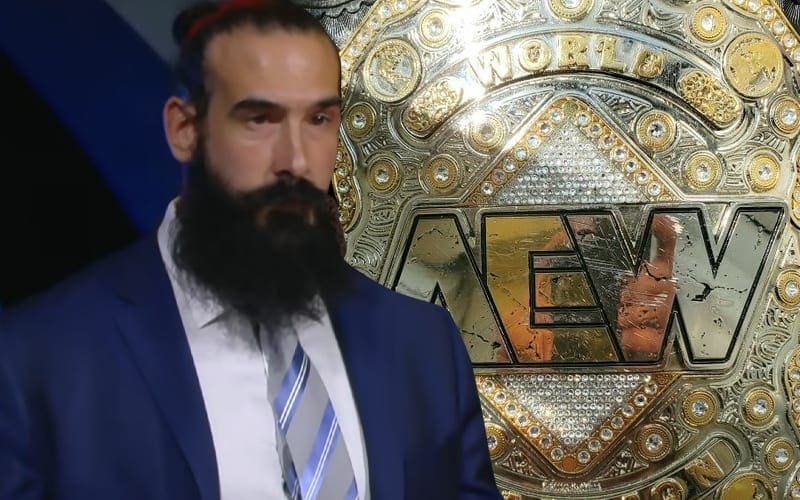 Brodie Lee Sends Message To AEW With Stolen World Title
