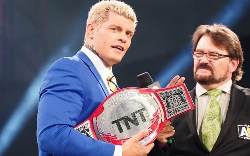Cody Rhodes Says Open Challenge For TNT Title Isn’t Limited To AEW Stars