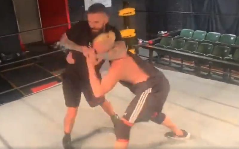 WATCH Corey Graves Get Back In The Ring — Knocking Off The Ring Rust