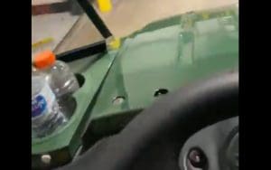 WATCH Lance Archer Attempt To Run Over Big Swole With Golf Cart Before AEW Dynamite