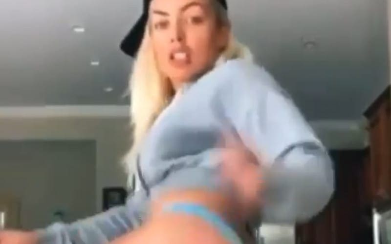 Mandy Rose Slaps Her Butt In Skimpy Panties Sending Apparent Message To Haters