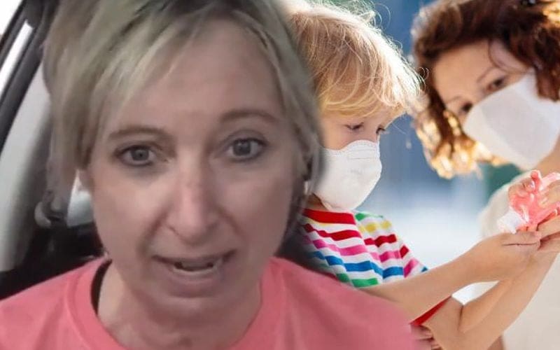 ‘Karen’ CRIES About Not Holding Strangers’ Babies While Wearing A Mask In New Video