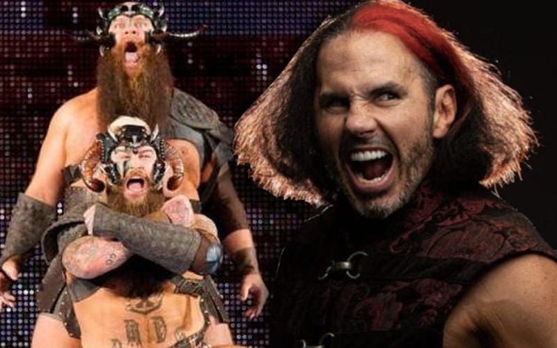 Viking Raiders Have Interesting Interaction With Matt Hardy