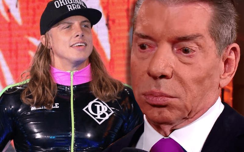 Matt Riddle Reveals Conversation With Vince McMahon About Backstage Heat In WWE