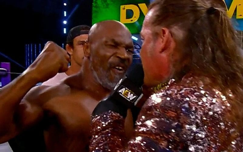 WATCH Mike Tyson AEW Dynamite Appearance Result In Chaotic Brawl