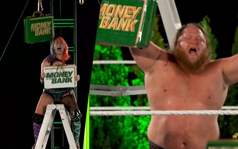 Otis & Asuka Win WWE Money In The Bank Match