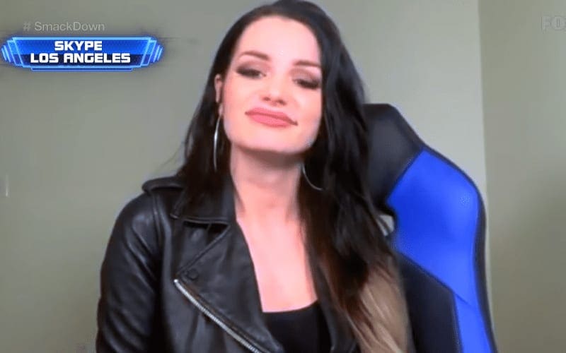 Paige Reveals Hilarious Filter She Picked For WWE Backstage Webcam Meeting