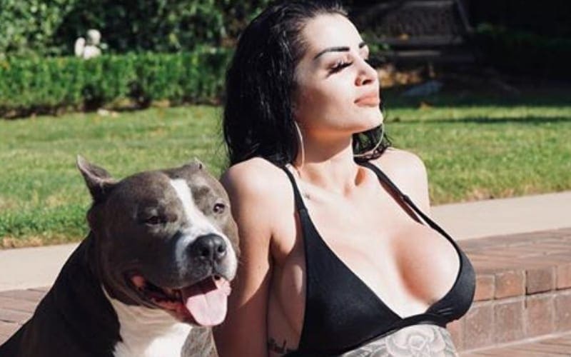 Paige’s Revealing Bikini Poolside Photos Prove ‘Pale Girls Like The Sun Too’