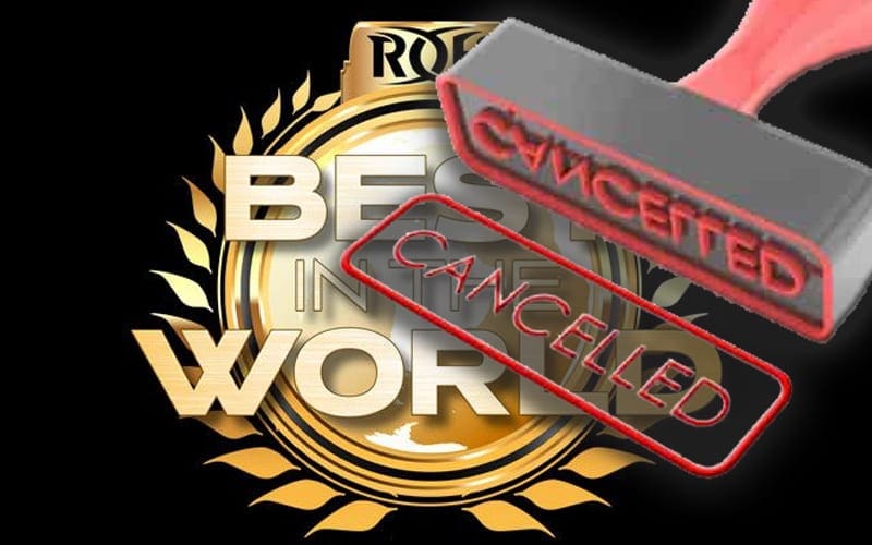 ROH Cancels Best In The World Pay-Per-View & All June Events
