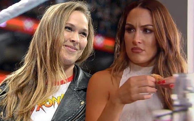 Nikki Bella Says Ronda Rousey’s WWE Debut Was A ‘Slap In The Face’