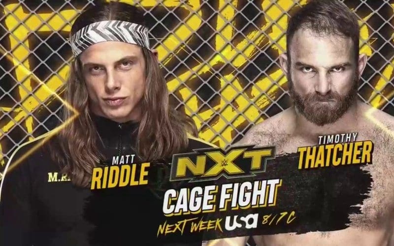 Matt Riddle CAGE MATCH & Drake Maverick’s Career On The Line Next Week On WWE NXT