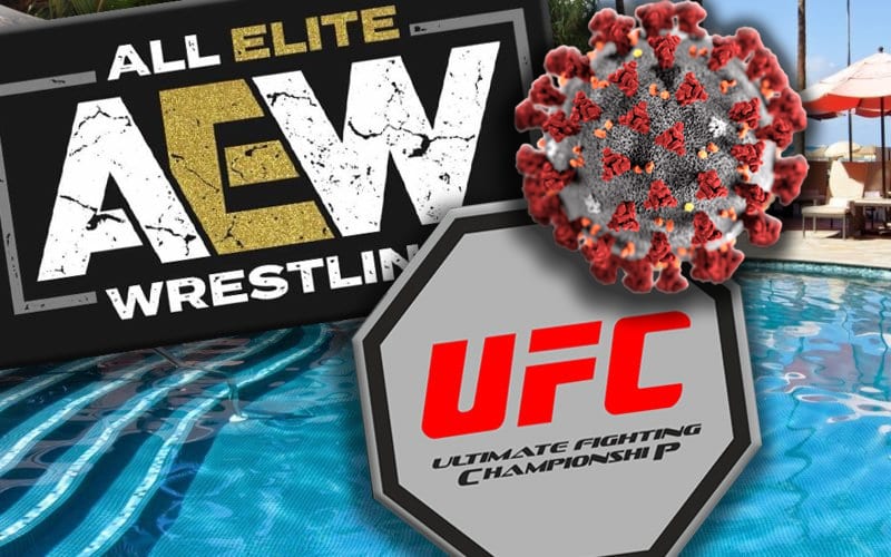 UFC Fighter’s Positive Coronavirus Test Puts AEW Stars At Risk In Same Hotel