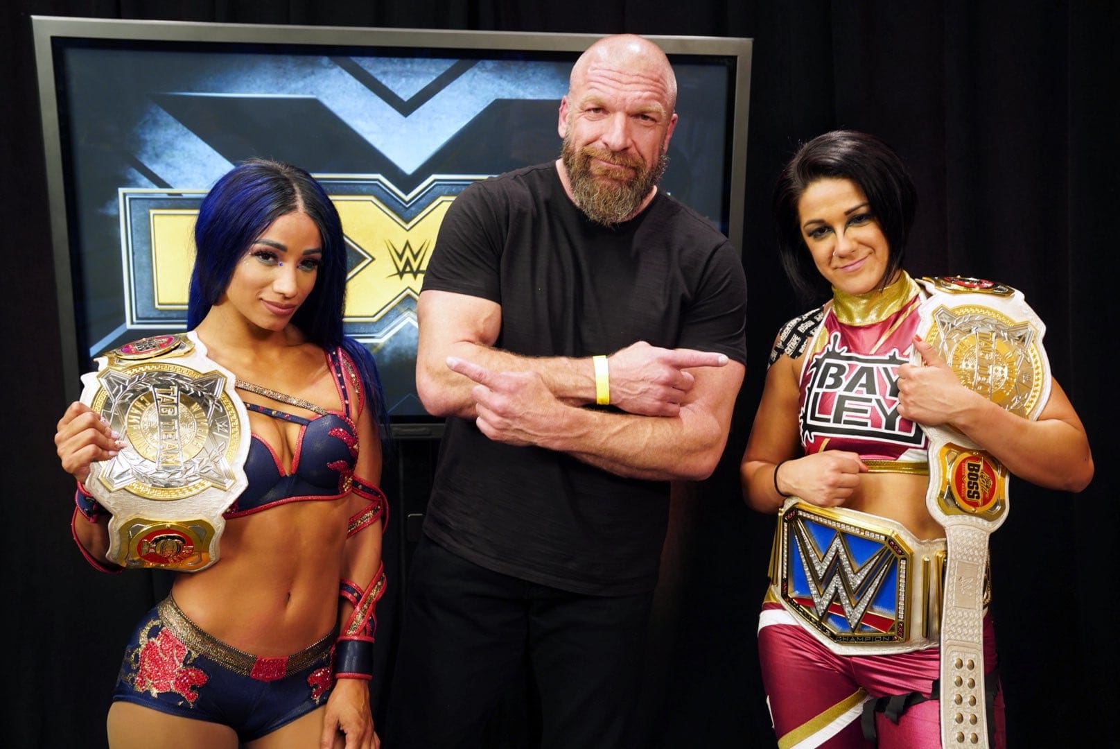 Triple H Thanks Sasha Banks & Bayley For NXT Appearance