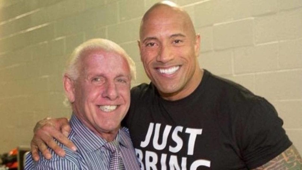 Ric Flair Shares A Special Moment He Had With The Rock At WrestleMania X8