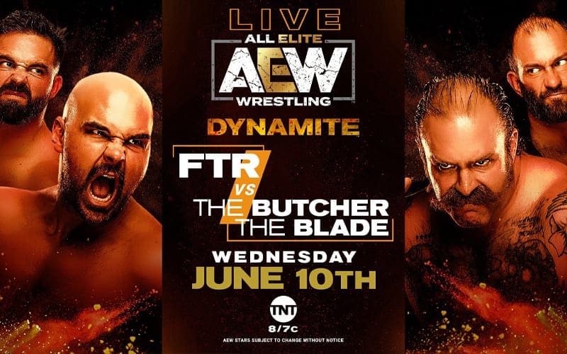 FTR Debut Match & More Scheduled For AEW Dynamite This Week