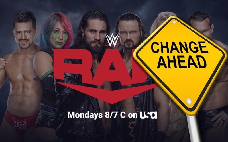 ‘Everything On WWE RAW’ Is Slated To Change Starting This Week