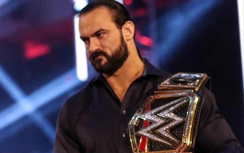 WWE Placed Signs That Drew McIntyre Might Drop Title At Clash Of Champions