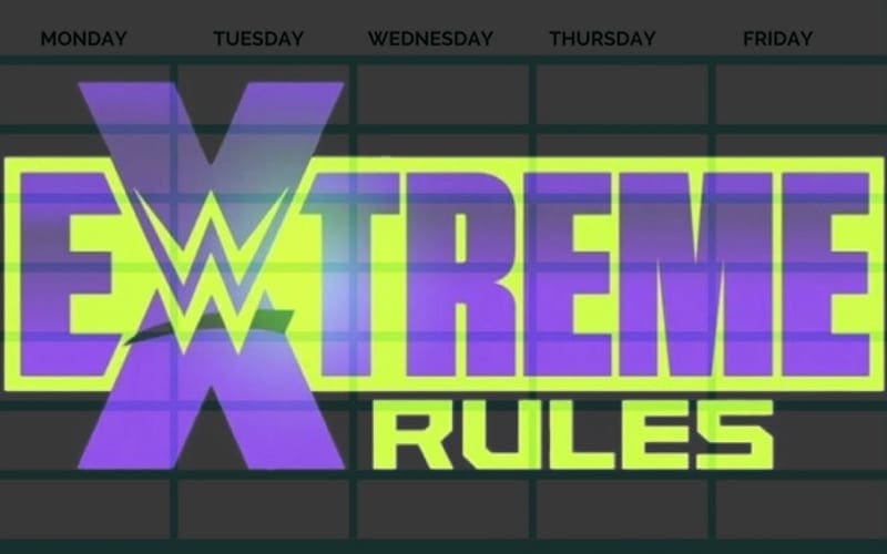 FULL WWE Television Taping Schedule Through Extreme Rules
