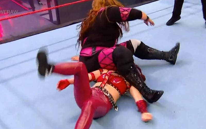 How WWE Edited Around Nia Jax Bloody Botched Spot With Kairi Sane On WWE RAW