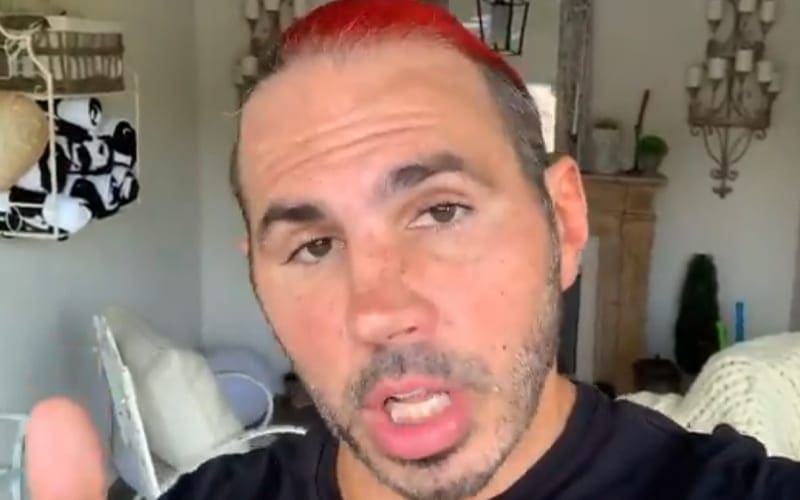 Matt Hardy On Wearing Masks: ‘America, Get Your Sh*t Together!’