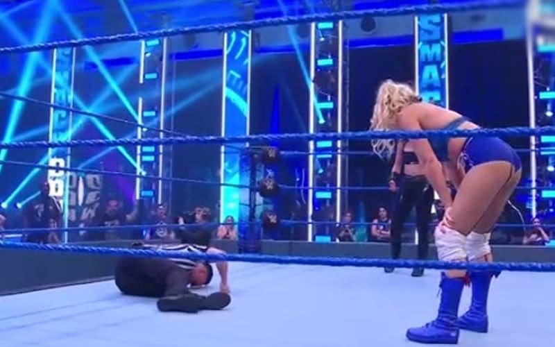 WWE Referee INJURED During Friday Night SmackDown