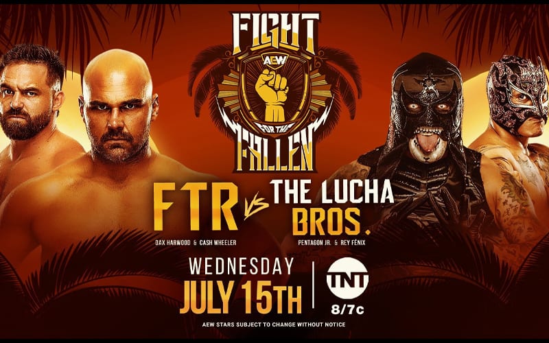 Dax Harwood Says Match Against Lucha Bros Could Be A Long One At AEW Fight For The Fallen