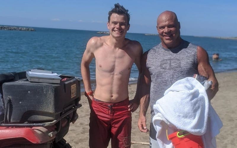 Lifeguard Saves Kurt Angle’s Son From Drowning At Lake Eerie