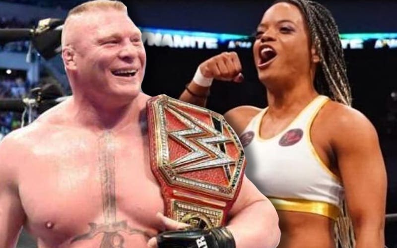 Big Swole Told Brock Lesnar She Could ‘Whoop His Ass’ Backstage In WWE