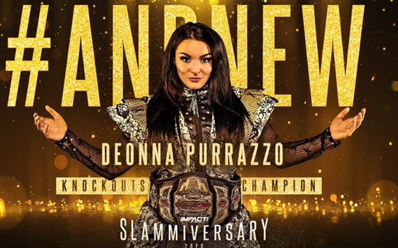Deonna Purrazzo Wins Impact Wrestling Knockouts Title At Slammiversary