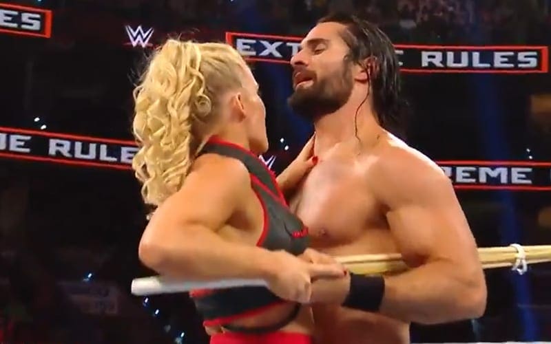 Lacey Evans Jokes That She Could Be Pregnant With Seth Rollins’ Baby Right Now
