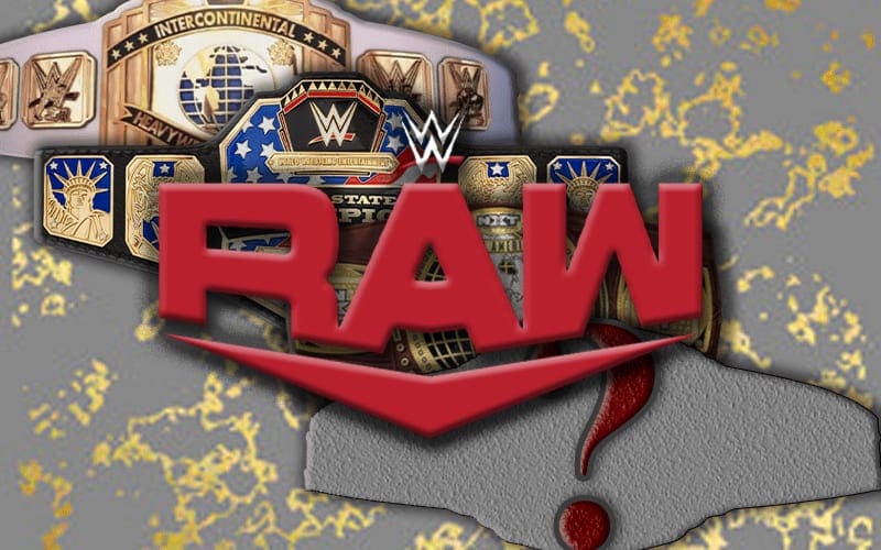 WWE Possibly Debuting New Title Design On RAW This Week