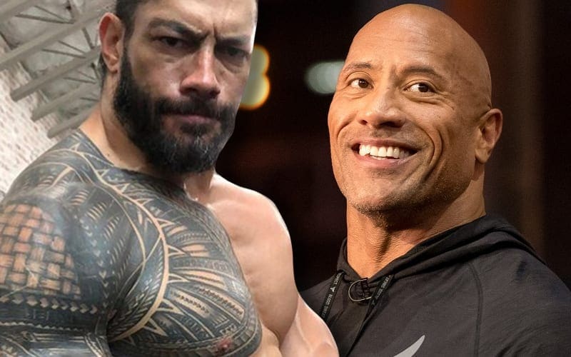 The Rock Reacts To Roman Reigns’ Recent Bulked Up Photo