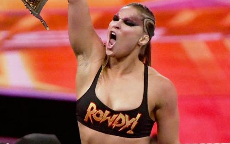 Ronda Rousey Trends Big After WWE Royal Rumble Return Rumors