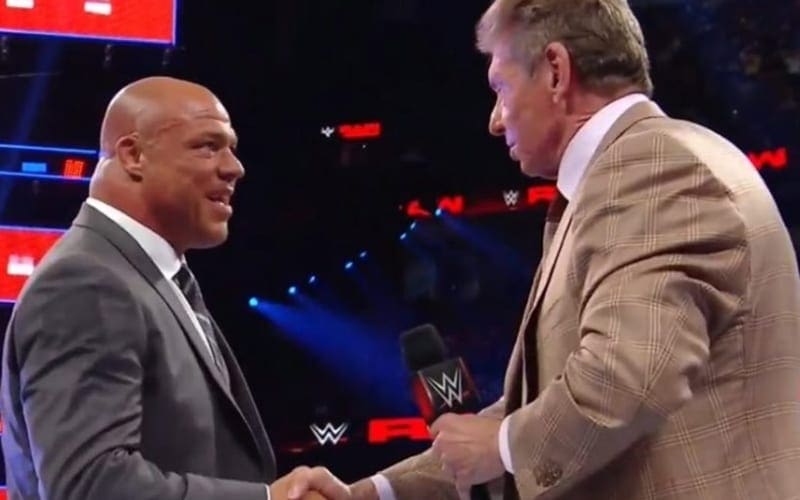 Kurt Angle Reveals Vince McMahon Chose His Iconic WWE Entrance Music