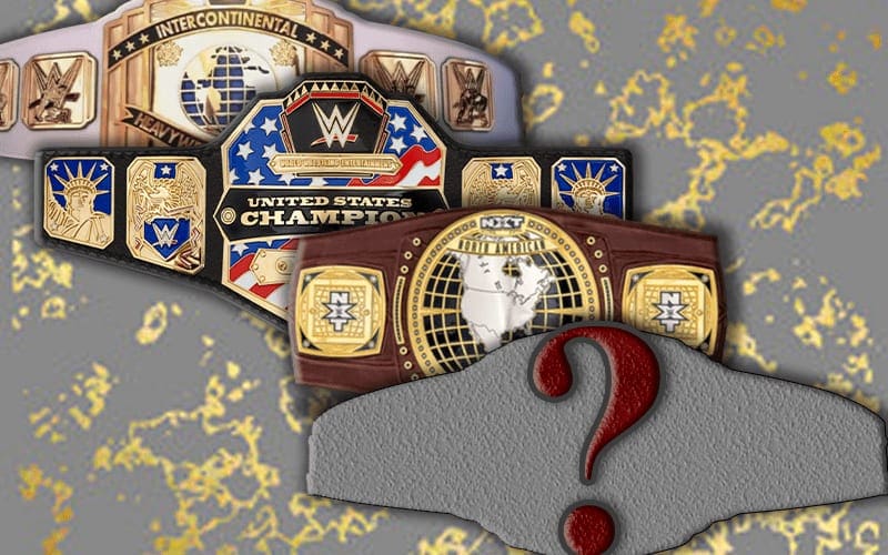 WWE Planning To Update Another Title Belt