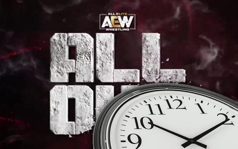 AEW Getting Extra Time On TNT To Hype All Out